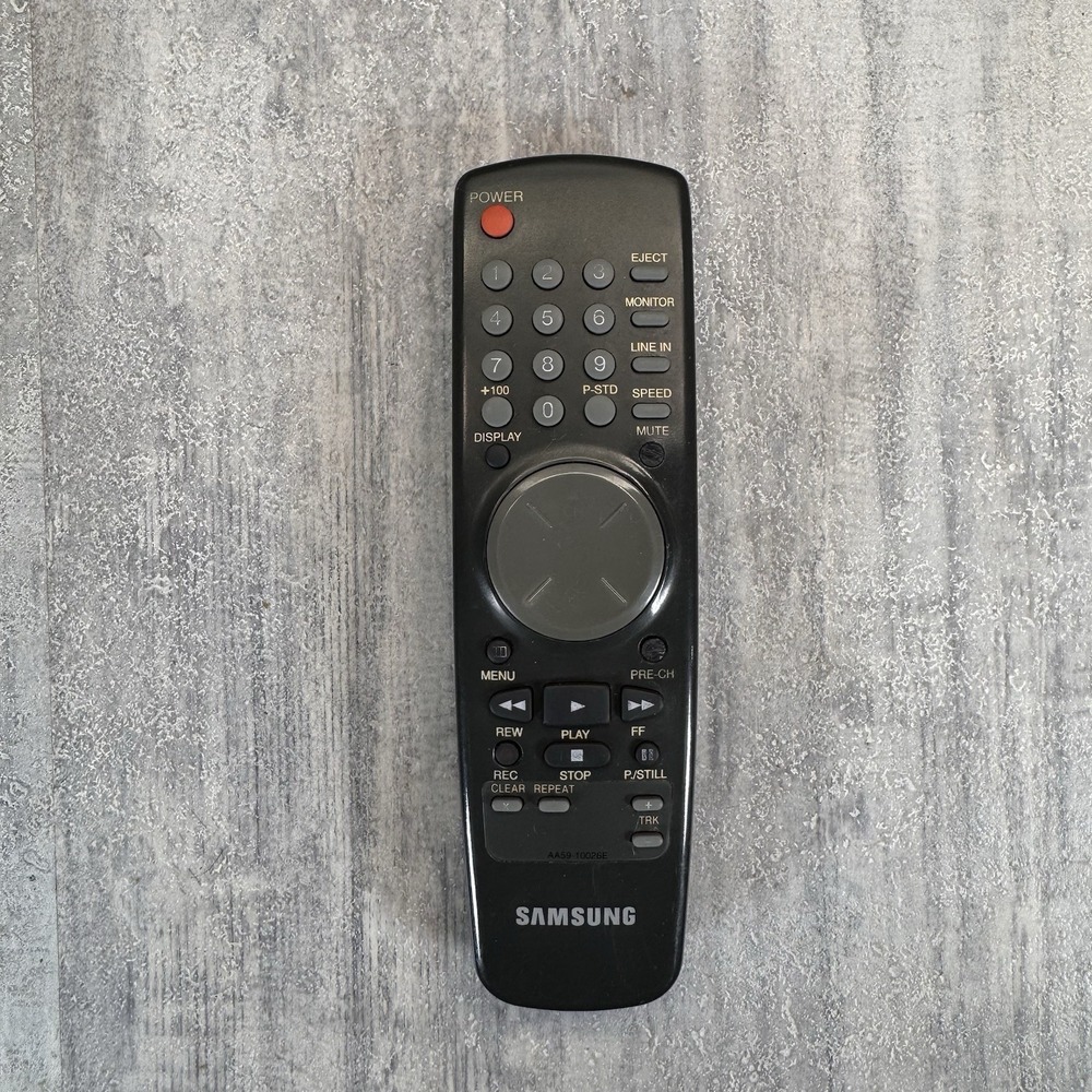 Samsung AA59-10026E Remote Control for VCR OEM - TESTED